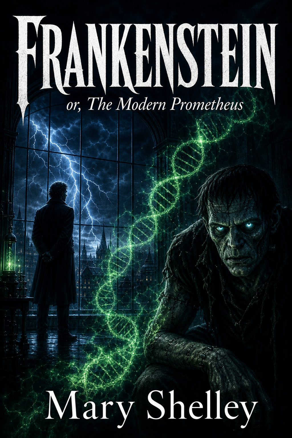 Frankenstein; or, The Modern Prometheus: Annotated and Reimagined cover